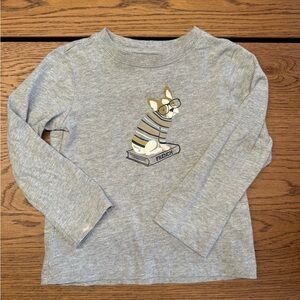 Janie and Jack Long Sleeved Graphic Tee